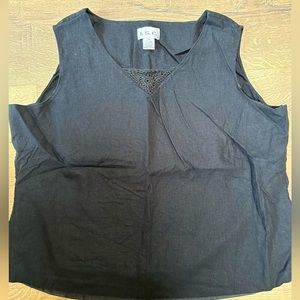 VTG I.S.C. Natural Fibers Tank Blouse (2X)